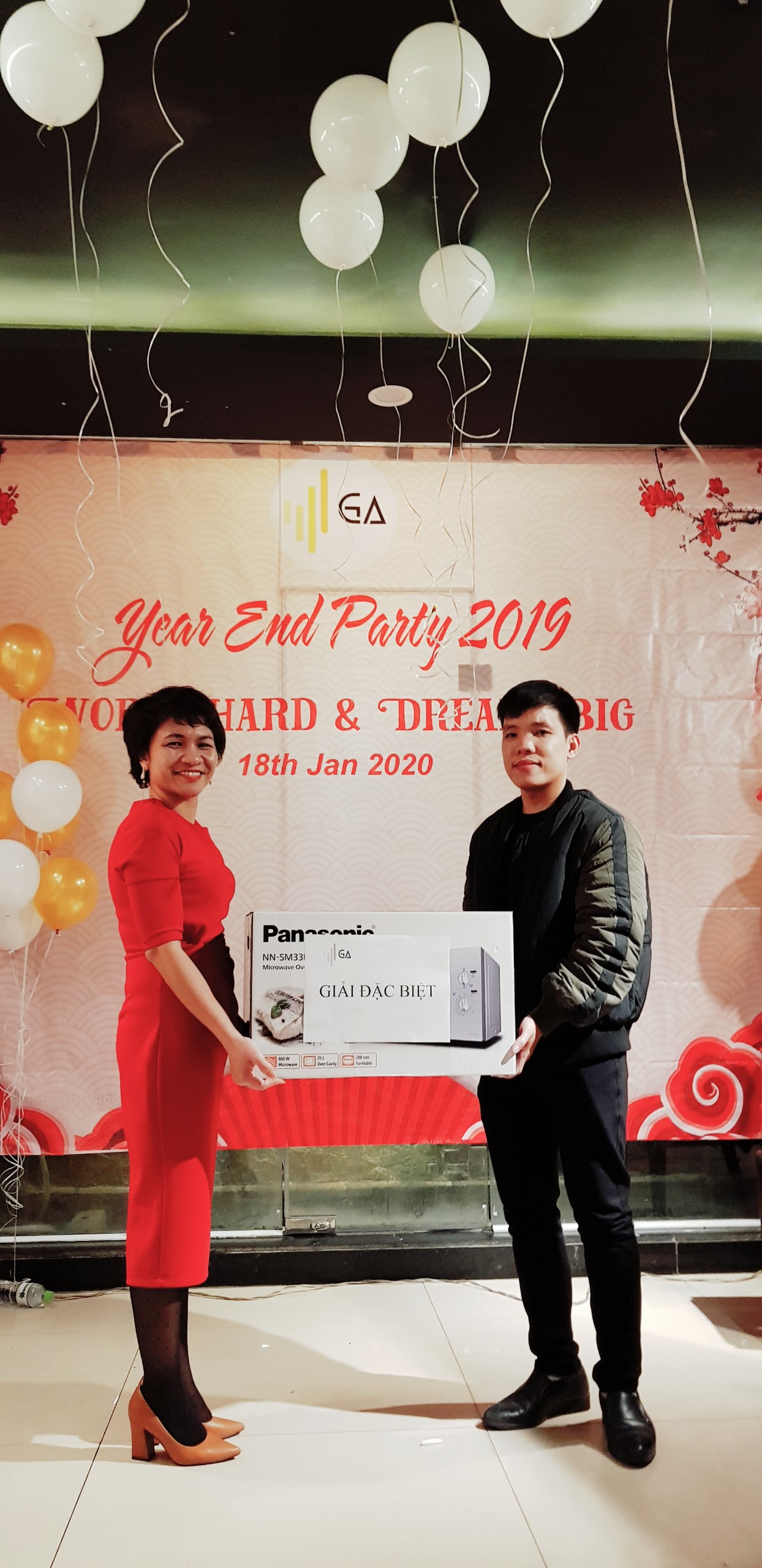 Year End Party 2019 Lucky draw giai dac biet
