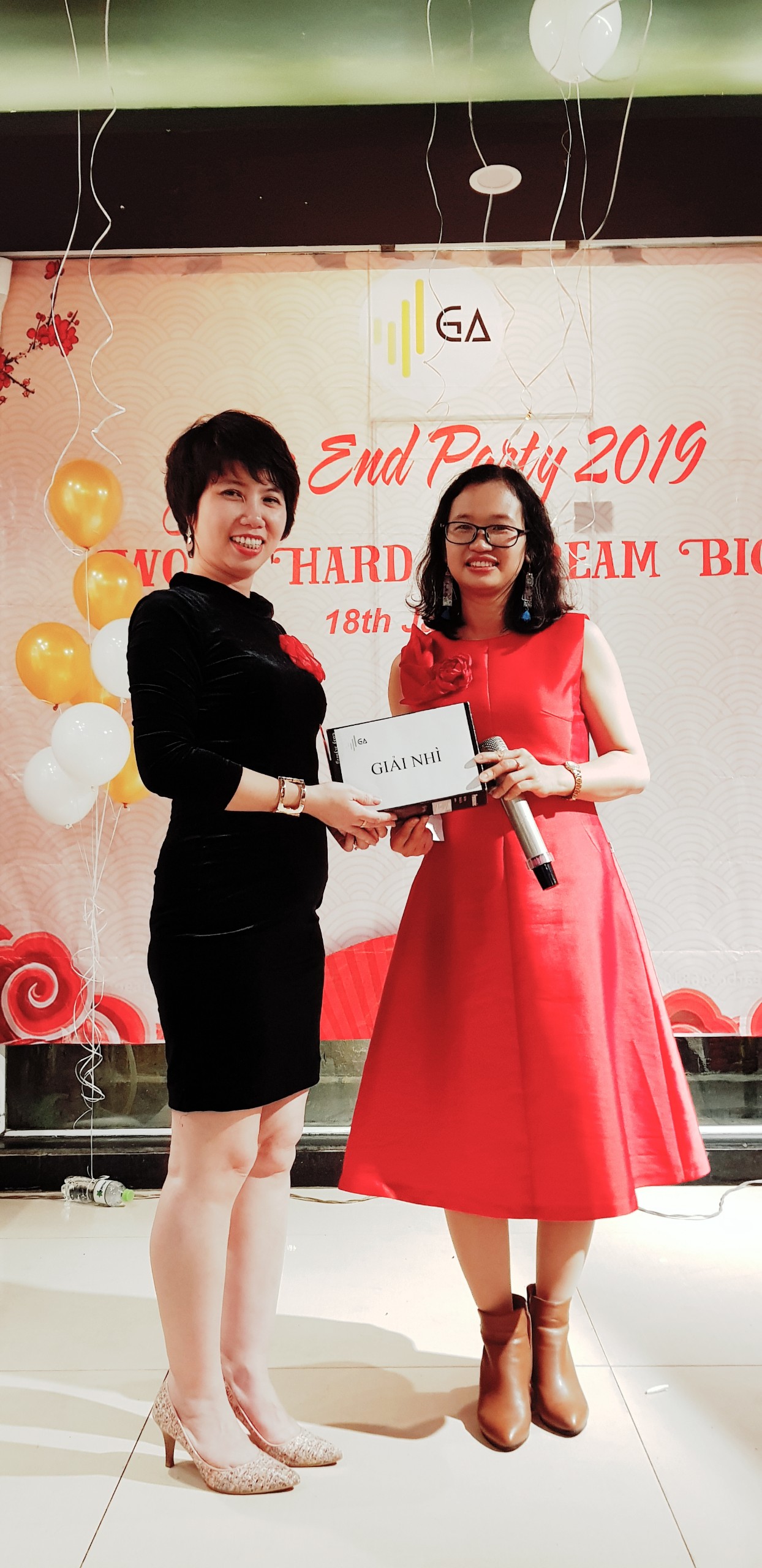 Year End Party 2019 lucky draw giai nhi
