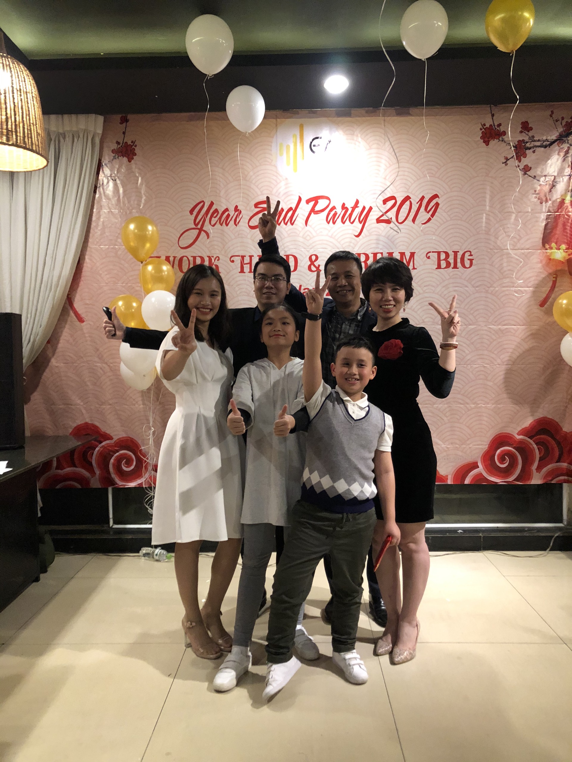 Year End Party 2019 Winner team building